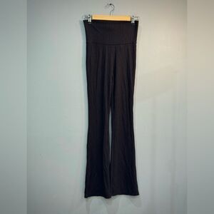 Girls’ Black H&M Ribbed High Waist Pants Size XXL (20) EUC